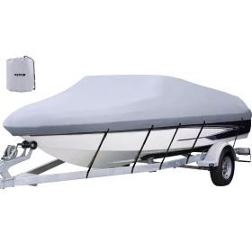 VEVOR Waterproof Boat Cover, 17'-19' Trailerable Boat Cover