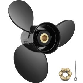 VEVOR Outboard Propeller, Replace for OEM 3817469, 3-Blade 14 1/4 x 21 Pitch Aluminium Boat Propeller, Compatible with Volvo Penta SX Drive All Models