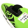 Inflatable Stand Up Paddleboard Set 144.1"x29.9"x5.9" Green