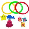 27PCS Pool Toys Games Set, Swimming Rings for Kids, Swim Thru Rings for Pool