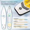 inflatable paddle board 11'6 touring Sup including sup paddle, paddleboard backpack, pump, leash