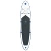 Inflatable Stand Up Paddleboard with Sail Set Blue and White