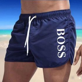 New Boss Casual Fashion Men's Beach Shorts Swim Shorts (size: 3XL)