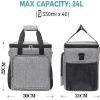 Large Capacity Portable Insulation Pack Picnic Lunch Crisper