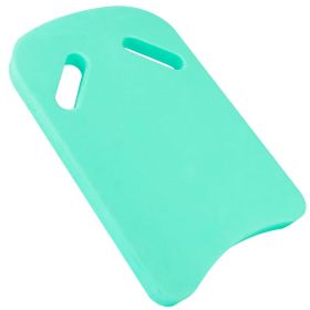 Swimming Kickboard EVA Foam Floating Swim Aid Kick Board U Design Water Training Board with Integrated Hole Handle for Adults Kids Beginners (Color: Green)