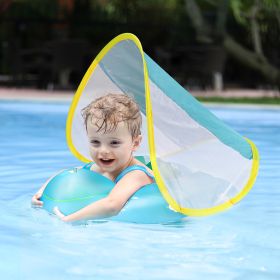 Baby Swimming Ring Newborn Baby Float Inflatable Kids Swimming Pool Accessories Infant Circle Inflatable Raft Children's Toy (Color: FB1027pro-L)