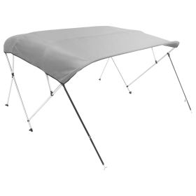 VEVOR 4 Bow Bimini Top Boat Cover, 900D Polyester Canopy with 1" Aluminum Alloy Frame, Waterproof and Sun Shade, Includes Storage Boot, 4 Straps (default: default)