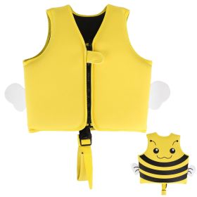 Swim Vest For Kids Float Jacket Learn To Swim Vest with Adjustable Crotch Strap for Boys Girls Toddlers Aged 1-8 Years Old 24-88LBS (size: M)