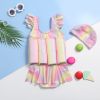 Baby Toddler Girls Float Swimwear Bathing Suit Ruffles