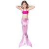 3PCS Kids Girls Swimsuit Bathing Suits Bikini Fish Tail Set