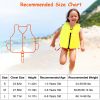 Swim Vest For Kids Float Jacket Learn To Swim Vest with Adjustable Crotch Strap for Boys Girls Toddlers Aged 1-8 Years Old 24-88LBS