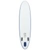 Stand Up Paddle Board Set SUP Surfboard Inflatable Blue and White