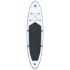 Stand Up Paddle Board Set SUP Surfboard Inflatable Blue and White